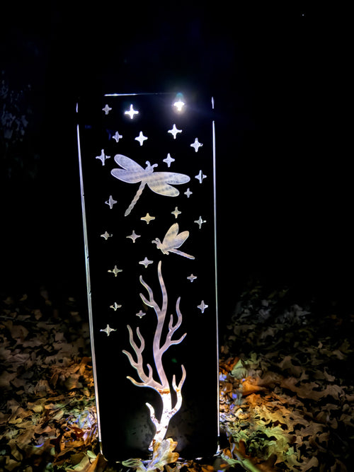 24” Solar Light Pillar