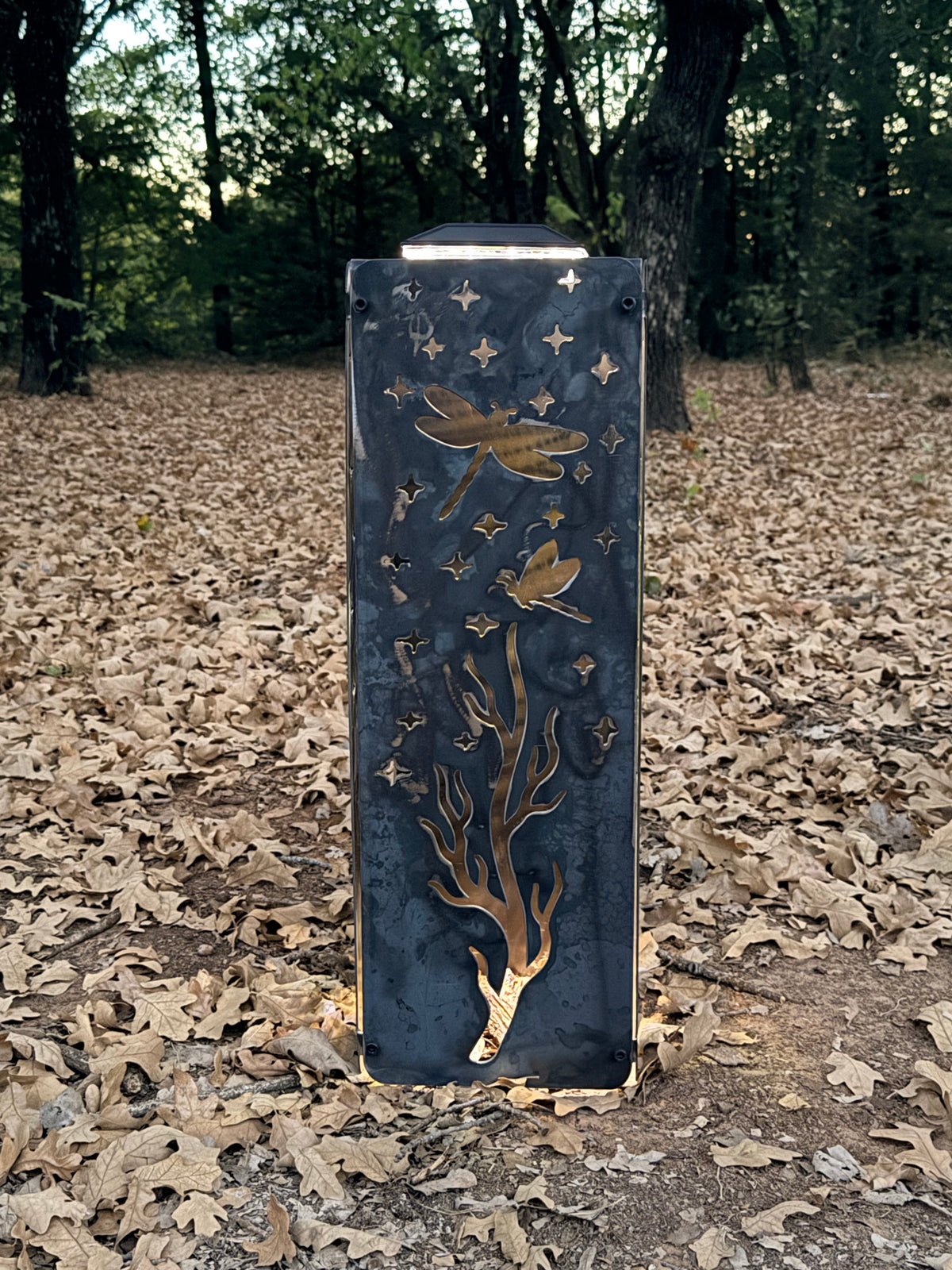 24” Solar Light Pillar
